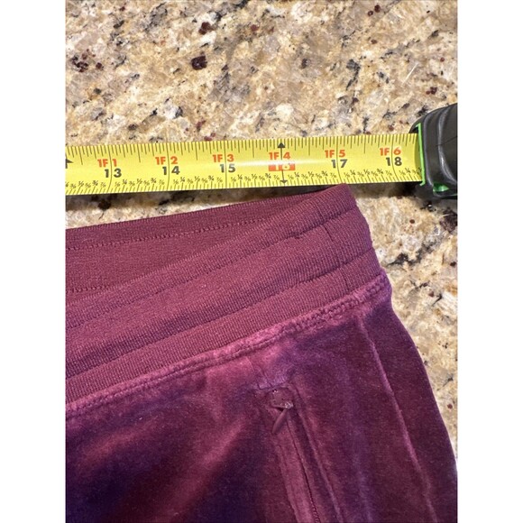 White House Black Market Pants Womens The Jogger Stretch Pockets Burgundy Large - Picture 2 of 8